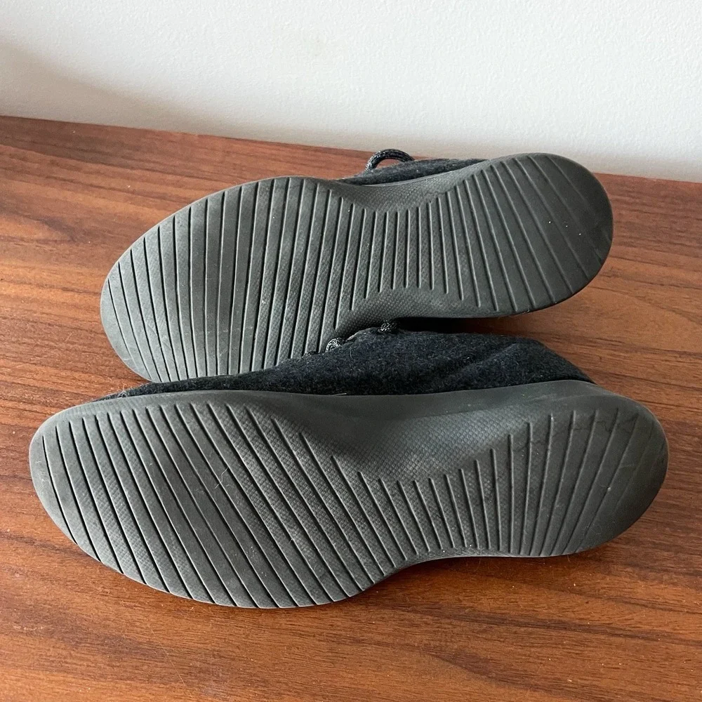 Allbirds Wool Runners Black Men's US 9 Merino Wool Sneakers WRW9 - Picture 7 of 7